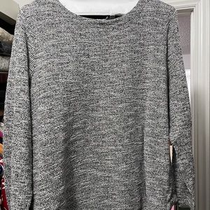 Grey and Black pullover